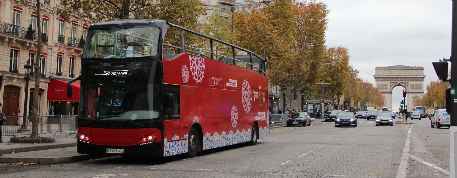 Bus touristique Agadir